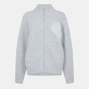 Couture Unisex Adult Distressed Jacket / Grey Melange